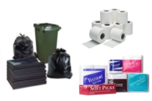 Garbage Bags, Tissue Paper, Toilet Rolls, M Fold and C Fold Tissues Garbage Bags, Tissue Paper, Toilet Rolls, M Fold and C Fold Tissues