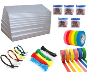 Thermocol Sheets / Tissue & Masking Tapes / Cable Tie Thermocol Sheets / Tissue & Masking Tapes / Cable Tie